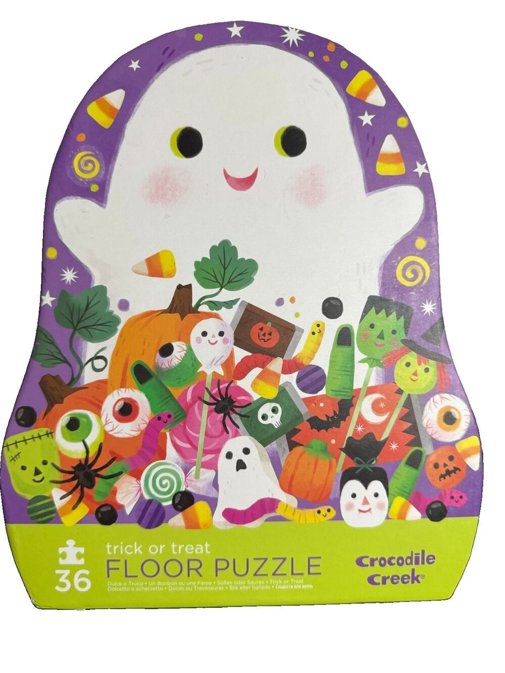 Crocodile Creek Trick Or Treat Puzzle 36 Pieces Ages 3+ / 16” x 20” New